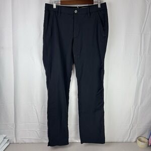 Under Armour 34x32 Black 1248089 Stretch Match Play Golf Mens Dress‎ Pants